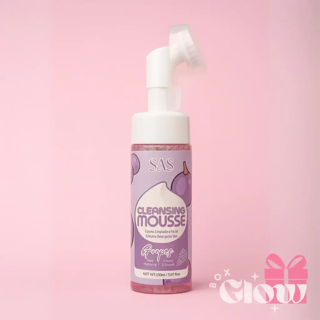 Espuma Limpiadora Facial de Uva 