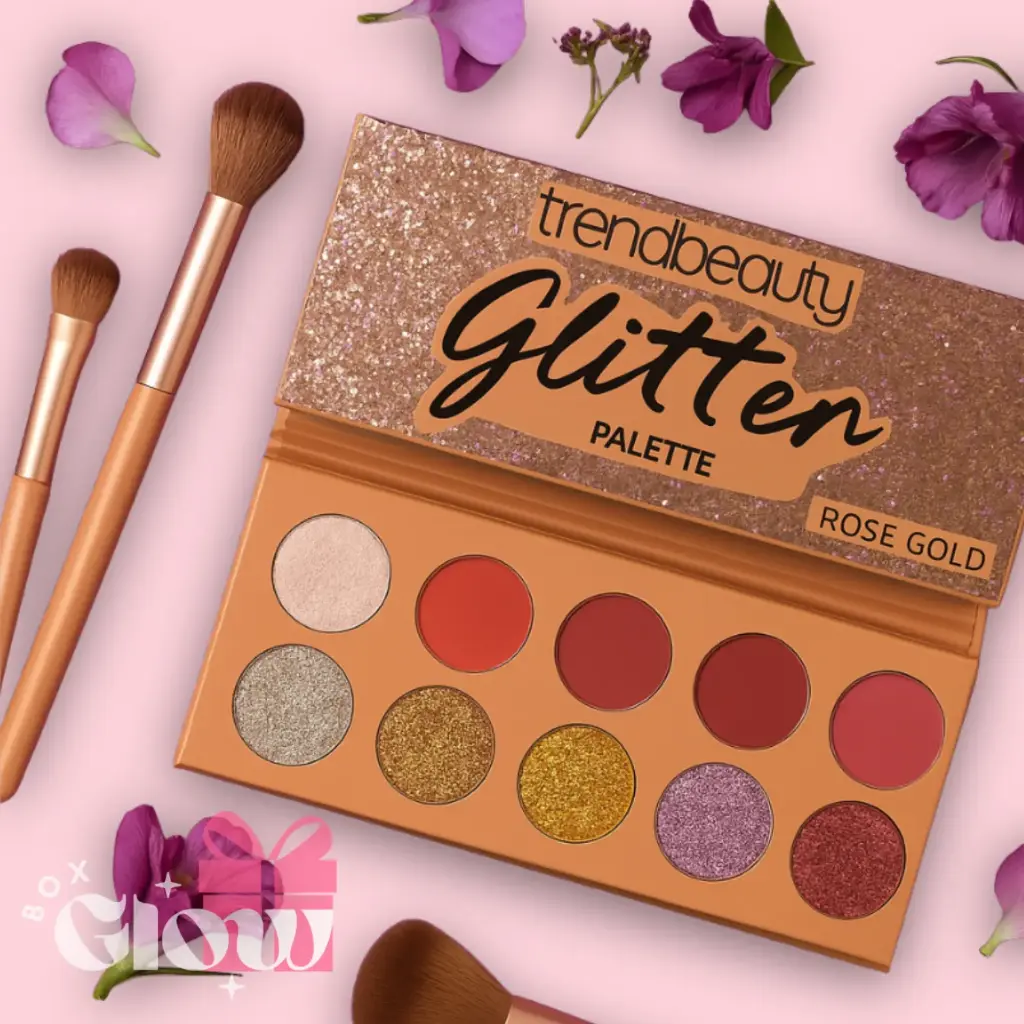 Trend Beauty - Glitter Rose Gold 