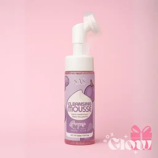 Espuma Limpiadora Facial de Uva 