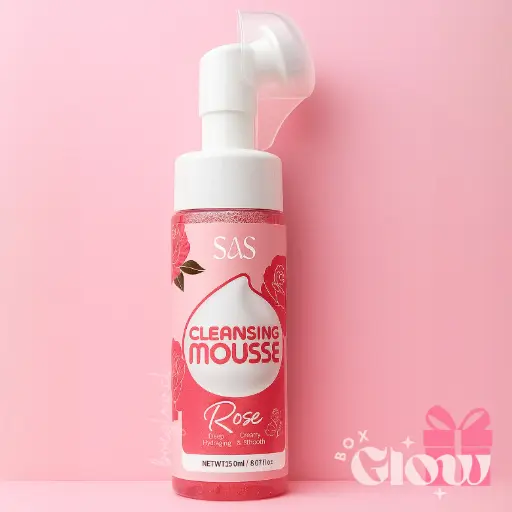 Espuma Limpiadora Facial de Rosas