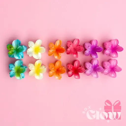 Tiburon flor multicolor x2